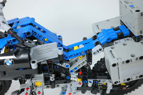 LEGO Technic 42063 BMW R1200 GS &ndash; Used, No Box or Manuals, 100% complete