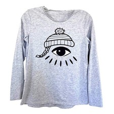 Kenzo girls long sleeve eye print tee size 14
