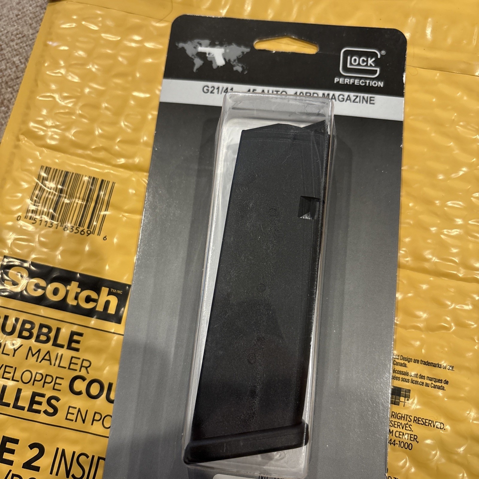 Glock 21 41 45 ACP Magazine New OEM Factory Original