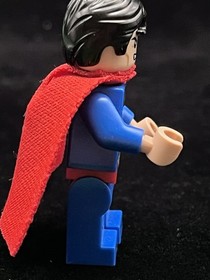 Lego Superman Minifigure sh0003a Darkseid Invasion 76028 Spongy Cape DC