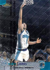 1999-00 Finest #58 Eddie Jones Charlotte Hornets