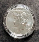 American Eagle 2021 -Silver -Peace Dollar - Philadelphia Mint - w/COA