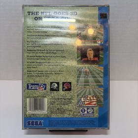 Joe Montana's NFL Football (Sega CD, 1993) CIB with Registration Card 💿🎮