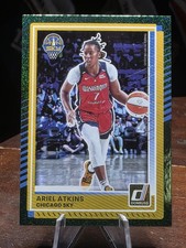 2025 Panini Donruss WNBA Ariel Atkins #74 Green Shimmer 