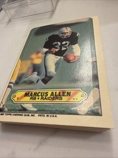 1983 Topps Football Sticker Cards Set (Complete #1-33), Montana, Payton, Taylor