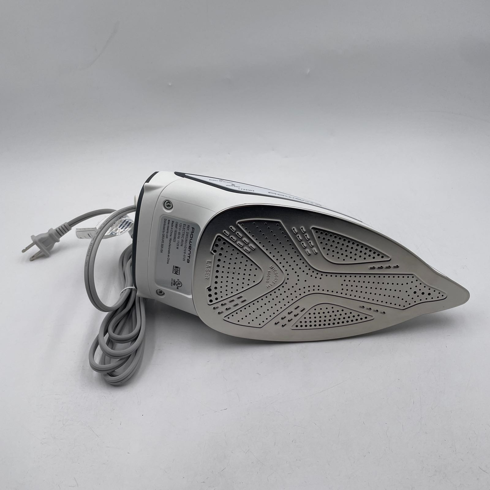 Rowenta Focus Steam Iron, 1725W, Stainless Soleplate, 400 Holes, DW5280