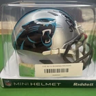 Steve Smith Carolina Panthers Autographed Riddell Speed Mini Helmet RADTKE COA