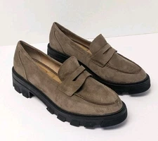 Crown Vintage Lane Chunky Loafers, Nutmeg, Women's 8.5