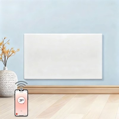 Elektro Flächenheizung 2000W Heizkörper Wandmontage freistehend Slim Konvektor