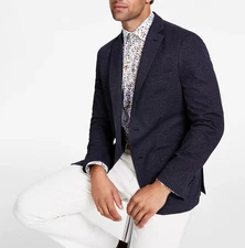 Bar III Men's Slim-Fit Knit Herringbone Sport Coat MSRP $295