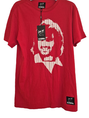 George Best United Legend Fußball TShirt offizielle COPA-Veröffentlichung Größe Medium neu mit Etikett