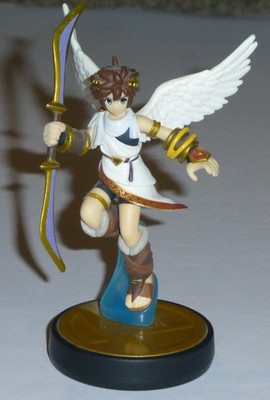 Nintendo Amiibo Pit Figure, Super Smash Bros, Kid Icarus