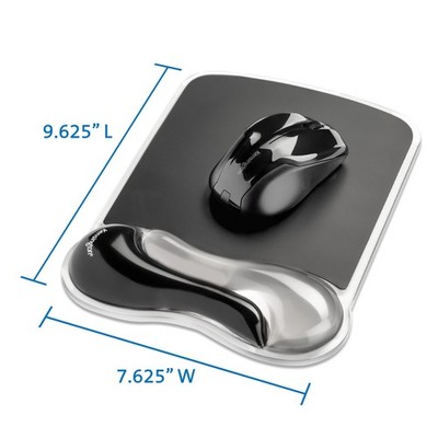 Kensington Technology Group K62399Us Duo Gel Mouse Pad Wrist Rest Gray