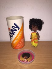 Furga FANNY Mini Doll Bambola 13 cm in Box Aranciata FANTA anni 80 Vintage