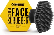 TOOLETRIES Men'S Face Scrubber - Premium Silicone Facial Cleansing Brush, Gentle