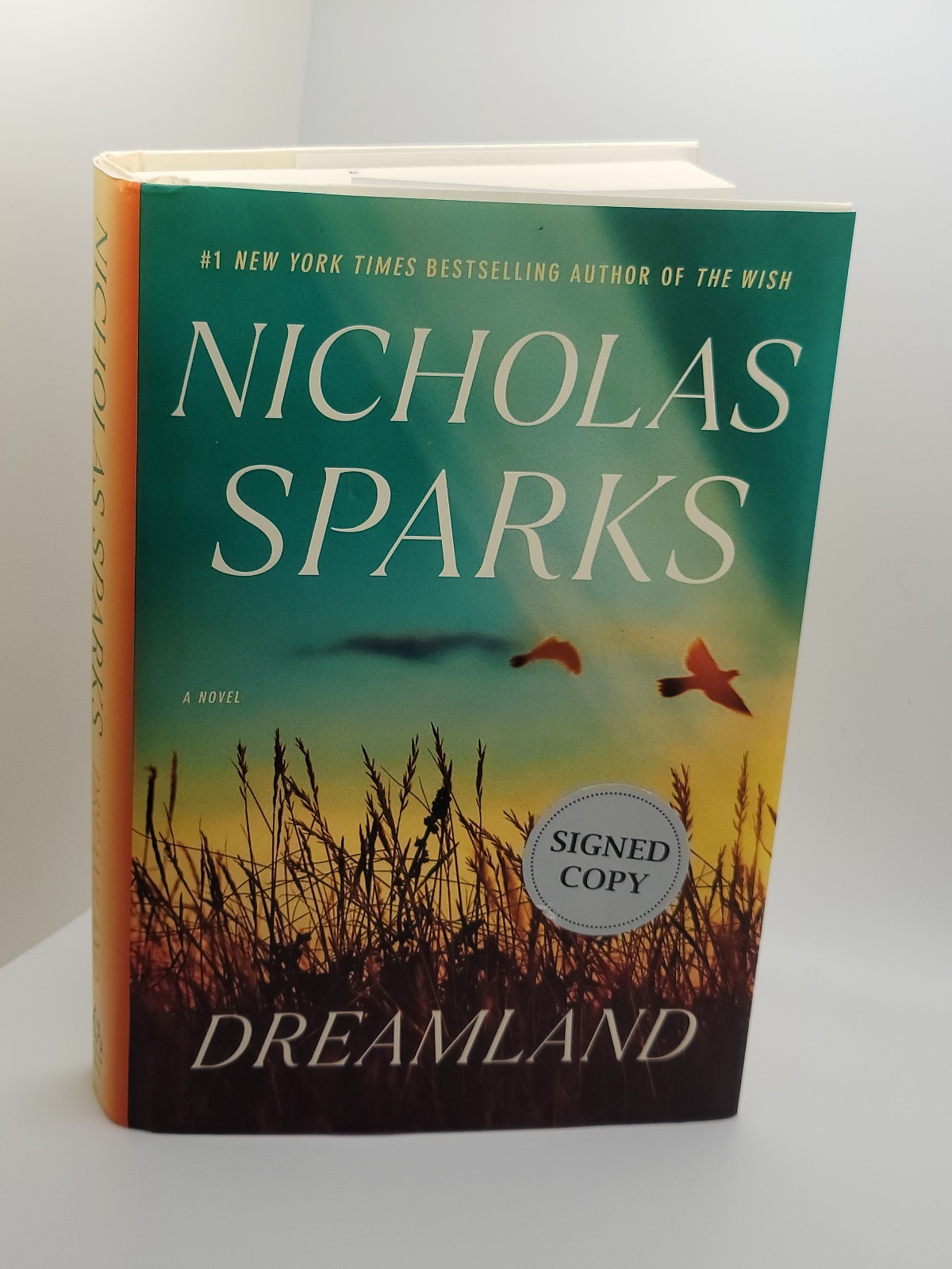 Dreamland Signed 1st Ed 2022 Nicholas Sparks Signed First Edition