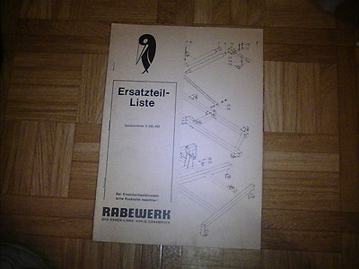Orig. ETL Rabe Spatenkrümler X 350 und X 420