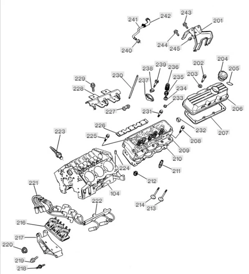 Culata usada 3,3 L V6 poco kilometraje 1989-92 Century Cutlass Grand Am Lemans Foto 4 de 4