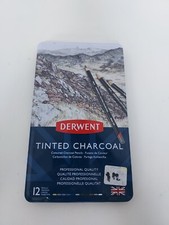 Derwent Tinted Charcoal Coloured Charcoal Pen...