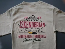 Iskenderian racing Isky cams 1957 Bonneville Nats vintage style hot rod  T Shirt