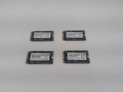 LOT OF 4 Apacer 8C.5ADG2.ATA61BT 16 GB M.2 40mm Solid State Drive