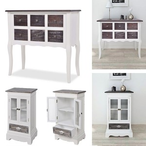 Wood Console Cabinet Drawers Side Cabinet Table Entrance Shelf Cupboard Storage Ebay