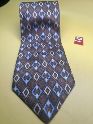 JOS.A.BANK [ SIGNATURE COLLECTION ] men's tie 100% Silk Made in Italy