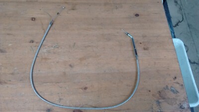 Gas Leerlaufzug Geflochten Einschraubung Harley-Davidson Länge 42'' Winkel 40' Cab111