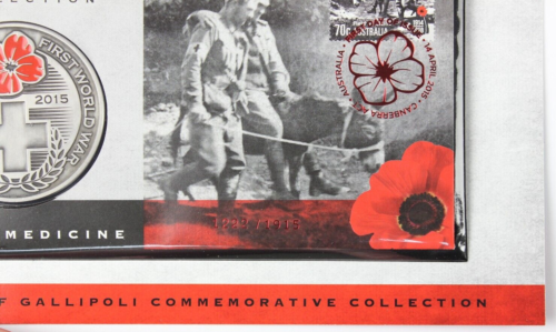 2015 Australia The Gallipoli Collection Commemorative Medallions 1222/1915 - Picture 15 of 17