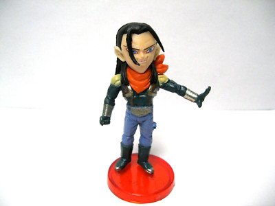 Dragon Ball Super Android 17 Miniature Figure (Proximate 3-1/4  X 1-1/4 inches)