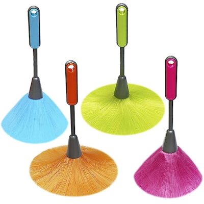 4 Pack 10'' Small Microfiber Duster, Delicate Fluffy Microfiber Feather Duster, 