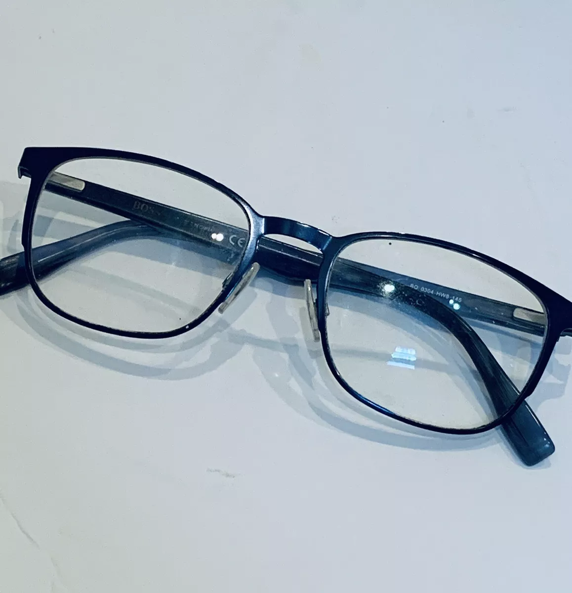 Boss Glasses Blue HUGO BOSS BO 0304 HW8 | eBay