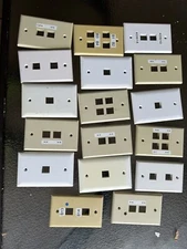 Lot Of Various Keystone Wall Plates