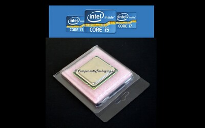 100 - CPU Packaging for Intel Socket 1155-1156-1151-1150  Core I5 i7 + ESD Foam