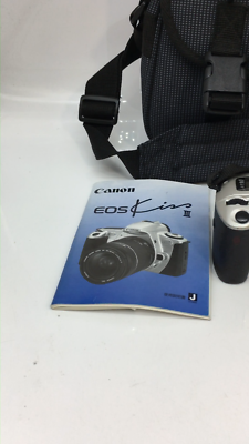 Canon EOS Kiss Ⅲ Silver SLR + EF LENS 35-80mm + ZOOM LENS EF 75