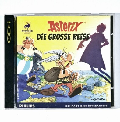 Philips CD-i Game ASTERIX DIE GROSSE REISE (Caesars Challenge) dt CIB Minispiele