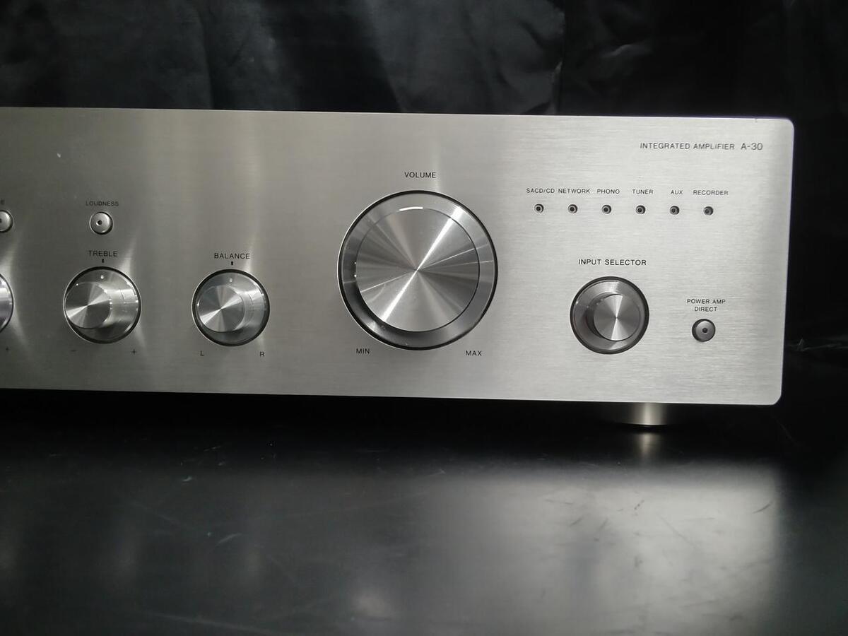 Pioneer A-30 Integrated Amplifier Silver Good Condition Used Pioneer A-30 Integrated Amplifier Silver Good Condition Used