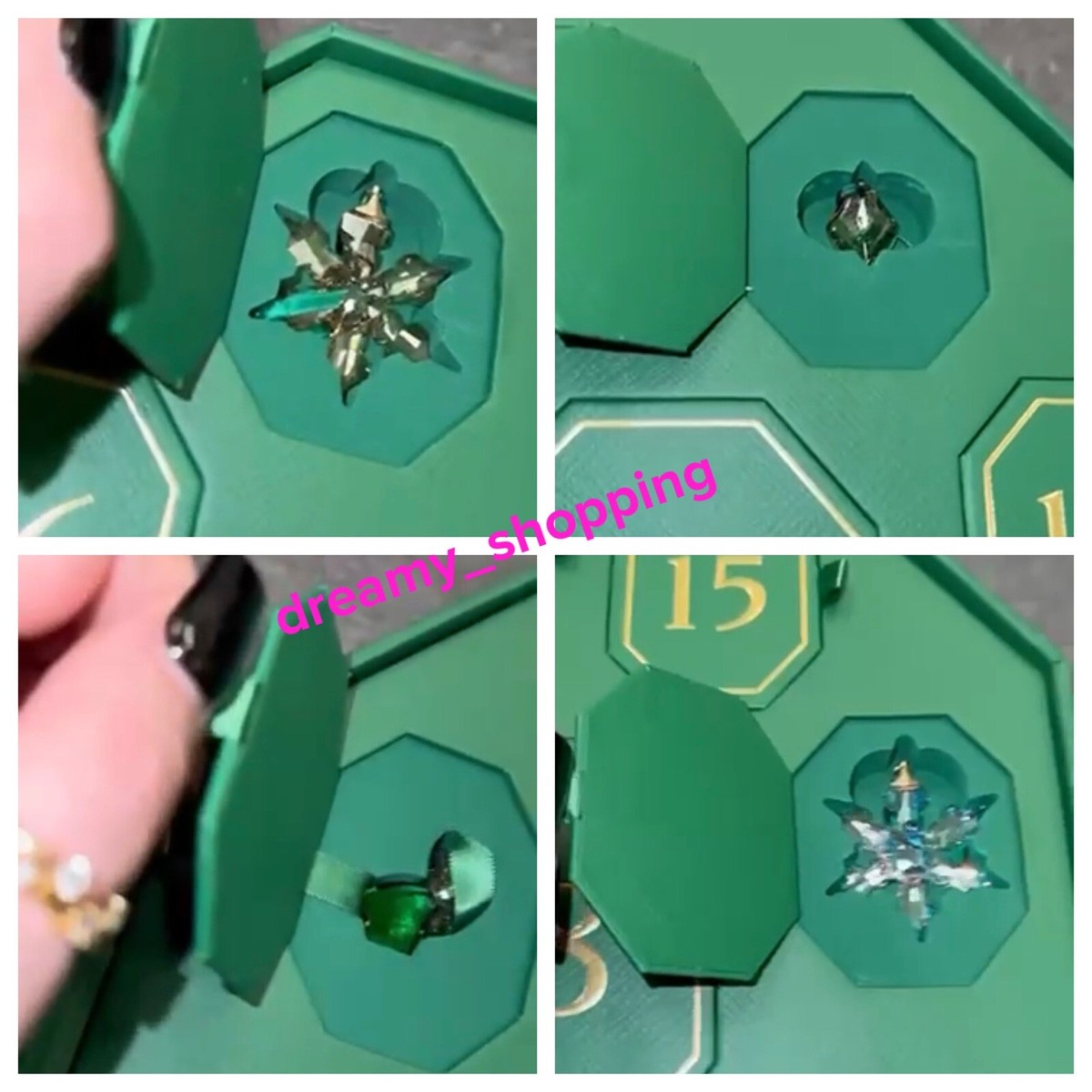 NIB Authentic Swarovski Annual Edition 25 Pieces 2022 Advent