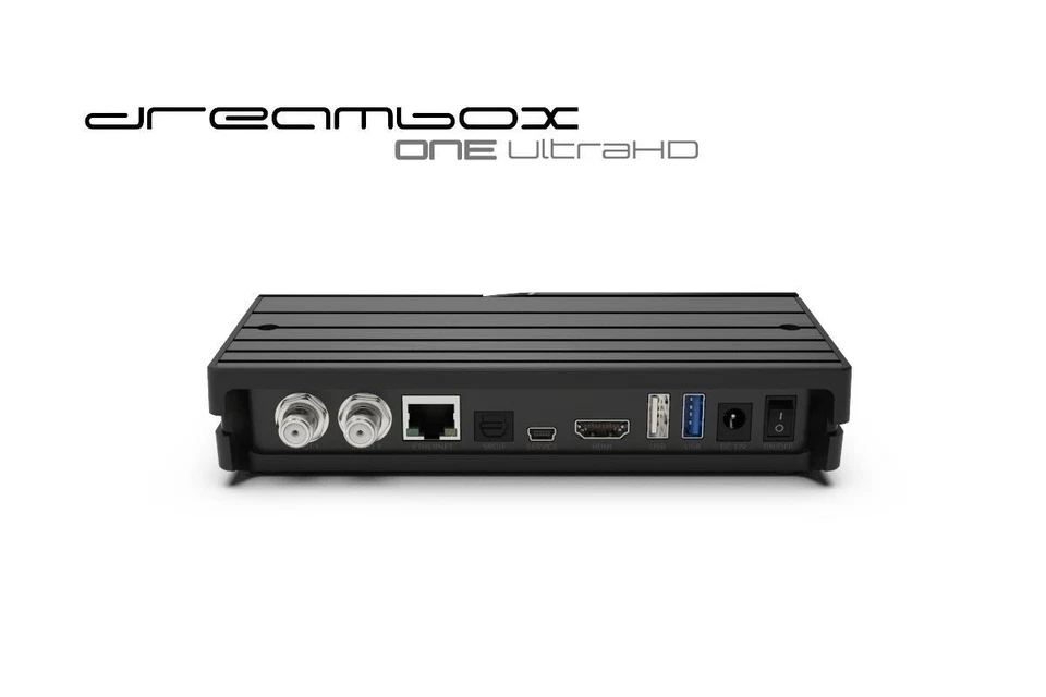 Dreambox One Ultra HD 2x DVB-S2X Multistream Sintonizador 4K 2160p E2 Linux Dual - Imagen 3 de 4