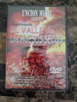 Nuevo DVD John Henry El Chino Millan Testimonio El Valle De Los Huesos Secos