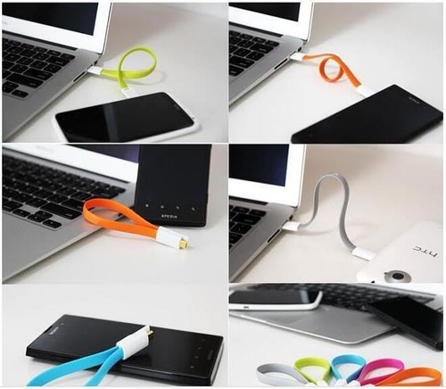 KURZES MICRO USB KABEL SYNC LADEGERÄT MAGNETISCH FÜR ANDROID, KAMERAS USW. - Bild 4 von 33