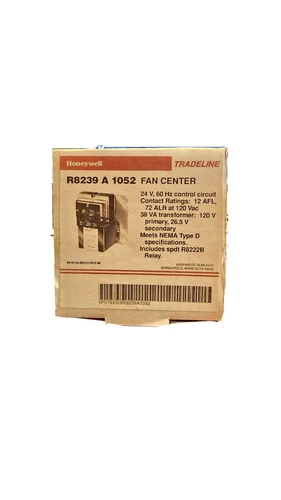 Honeywell R8239A1052 Fan Center 24V Brand NEW Old Stock
