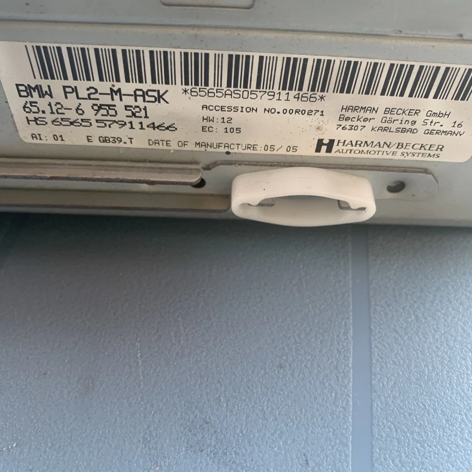 Radio Navi Business CD Mp3 BMW Série 1 E87 Navigation BMW E87 modèle PL2 Masque - Photo 3/4