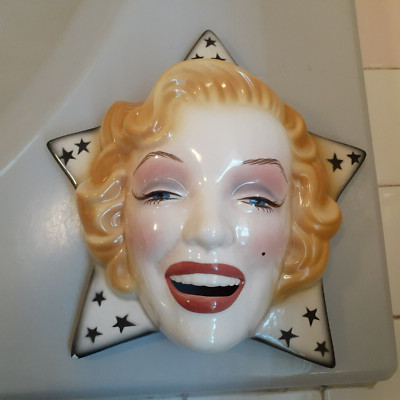 【超レア】マリリンモンロー ♪ フェイスキャニスター☆clay art 陶磁器製 1983 Estate of Marilyn Monroe Roger Richman Production 1987 Clay