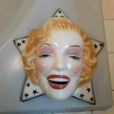 【超レア】マリリンモンロー ♪ フェイスキャニスター☆clay art 陶磁器製 1983 Estate of Marilyn Monroe Roger Richman Production 1987 Clay