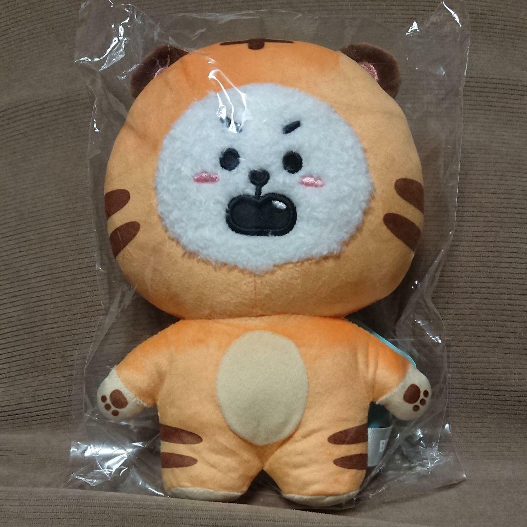 韓国限定》TATA TIGER  ぬいぐるみ　BT21 日本未発売 BT21 BTS KPOP Authentic Goods TATA STANDING DOLL TIGER