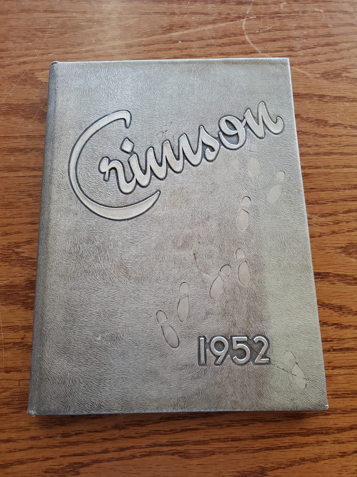 1952 Attica High School Yearbook Attica Indiana IN Crimson eBay