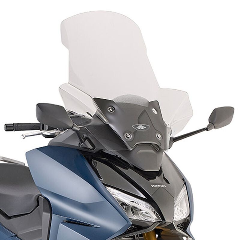 Pare-brise Honda Forza 750 bulle transparente protection pluie et vent de 62 x 64 cm