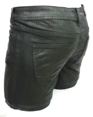 LE TEMPS DES CERISES jean femme enduit ciré noir slim fit JF 212 taille 30 - Photo 1/4