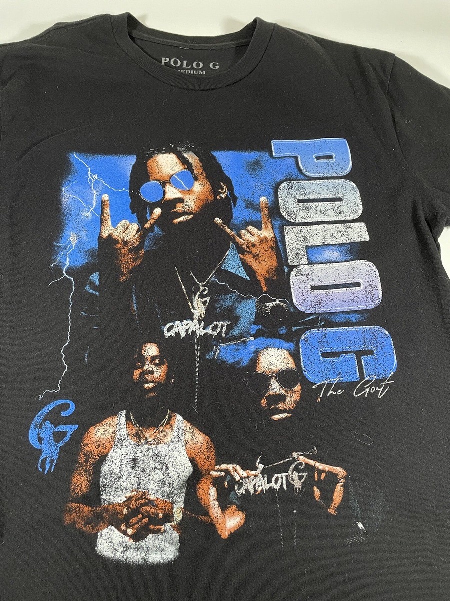 Polo G The Goat T Shirt M Cotton Rap Hip Hop Made In Honduras